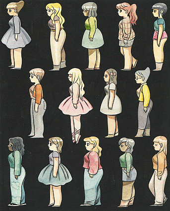 girls by Bastow